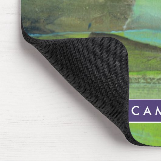 Jouw naam toevoegen | Uitzicht van de kust II Muismat (Hoek)