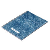 Jouw naam toevoegen | US Map Blueprint Notitieboek (Linkerzijde)