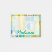 Jouw naam toevoegen | Veggie Blocks II Post-it® Notes (Voorkant)