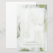 Jouw naam toevoegen | Verge Briefpapier (Voorkant / Achterkant)