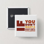 Jouw naam toevoegen - Vierkante Button (Voorkant /achterkant)