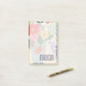 Jouw naam toevoegen | Voorjaarsbloesems II Post-it® Notes (Op bureau)