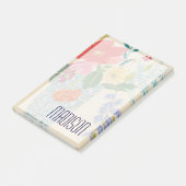 Jouw naam toevoegen | Voorjaarsbloesems II Post-it® Notes (Schuin)