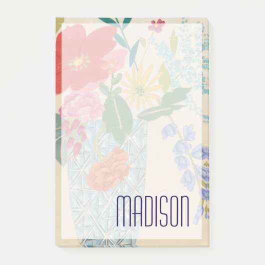 Jouw naam toevoegen | Voorjaarsbloesems II Post-it® Notes (Voorkant)