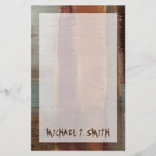 Jouw naam toevoegen | Vroegere musea II Briefpapier (Voorkant)