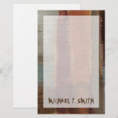 Jouw naam toevoegen | Vroegere musea II Briefpapier (Voorkant / Achterkant)