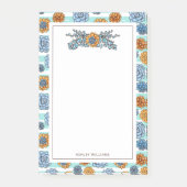 Jouw naam toevoegen | Waterverf Succulent Post-it® Notes (Voorkant)