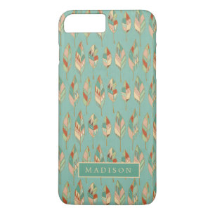 Jouw naam toevoegen   Waterverf Vuurpatroon Case-Mate iPhone Case