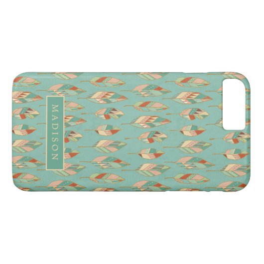 Jouw naam toevoegen | Waterverf Vuurpatroon Case-Mate iPhone Case (Achterkant (Horizontaal))