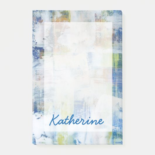 Jouw naam toevoegen | Witte was III Post-it® Notes (Voorkant)