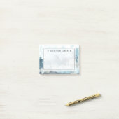 Jouw naam toevoegen | Zee bossen Post-it® Notes (Op bureau)