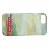 Jouw naam toevoegen | Zonneveld Abstract afdrukken Case-Mate iPhone Case (Achterkant (Horizontaal))