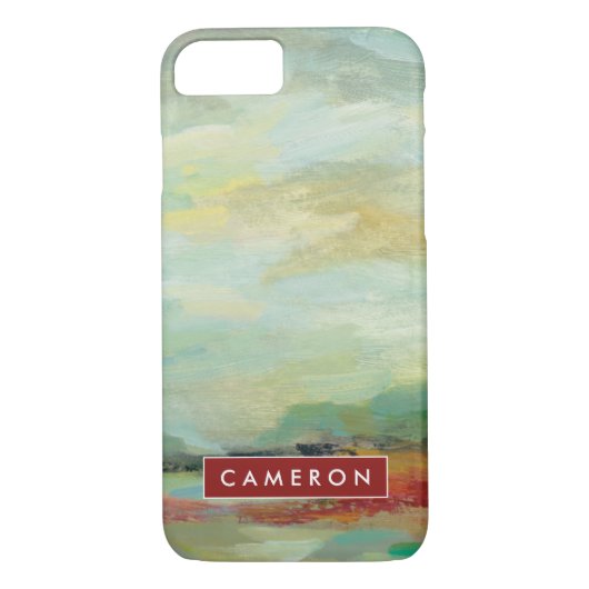 Jouw naam toevoegen | Zonneveld Abstract afdrukken Case-Mate iPhone Case (Achterkant)