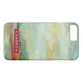 Jouw naam toevoegen | Zonneveld Abstract afdrukken Case-Mate iPhone Case (Achterkant (Horizontaal))
