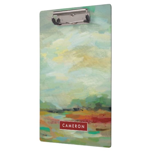 Jouw naam toevoegen | Zonneveld Abstract afdrukken Klembord (Links)