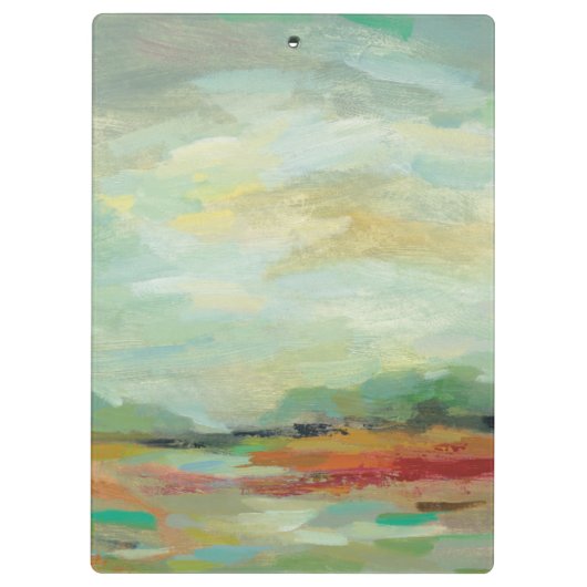 Jouw naam toevoegen | Zonneveld Abstract afdrukken Klembord (Achterkant)