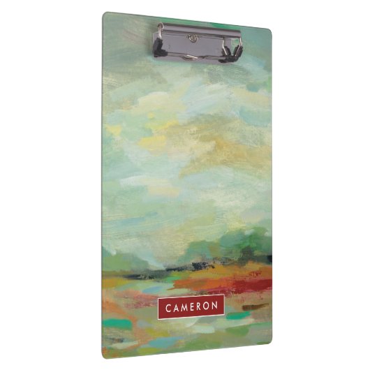 Jouw naam toevoegen | Zonneveld Abstract afdrukken Klembord (Rechts)