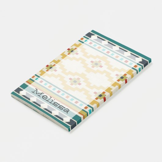 Jouw naam toevoegen | Zuidwest Geometry III Post-it® Notes (Schuin)