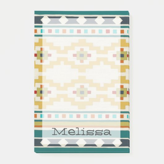 Jouw naam toevoegen | Zuidwest Geometry III Post-it® Notes (Voorkant)