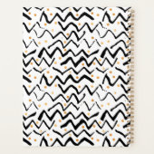 Jouw naam toevoegen | Zwarte penseelstreken en -St Planner (Achterkant)