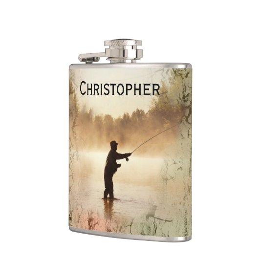 jouw naam van de eenmansfles heupfles (Links)