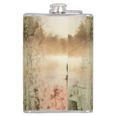 jouw naam van de eenmansfles heupfles (Achterkant)