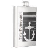 jouw naam van de Nautische kolf Flacon (Rechts)