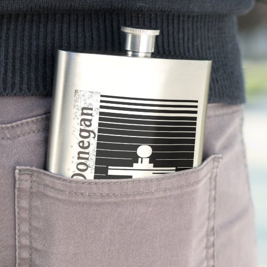 jouw naam van de Nautische kolf Flacon (Voorbeeld)