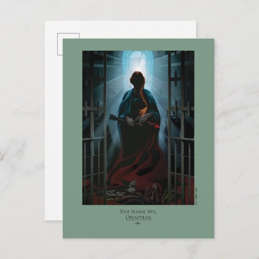 Jouw naam verdwijnt briefkaart (Voorkant / Achterkant)