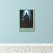 Jouw naam verdwijnt canvas afdruk (Insitu (Houten vloer))