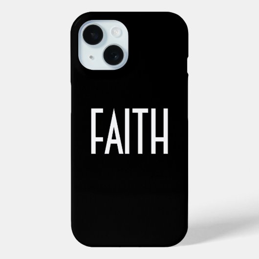 Jouw naam, Vette witte tekst | Zwart Case-Mate iPhone Case (Achterkant)