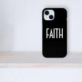 Jouw naam, Vette witte tekst | Zwart Case-Mate iPhone Case