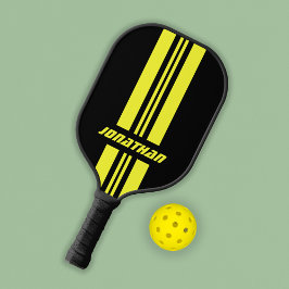 Jouw naam volledig aangepaste kleuren met races 1 pickleball paddle