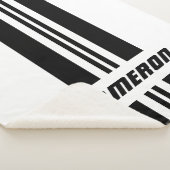 jouw naam volledig aangepaste kleuren met races 1 sherpa deken (3/4)