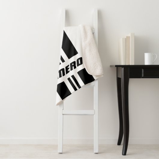 jouw naam volledig aangepaste kleuren met races 1 sherpa deken (In situ)