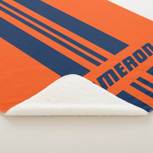 Jouw naam volledig aangepaste kleuren met races 1 sherpa deken (3/4)