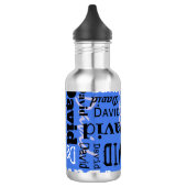 Jouw naam water Flacon Drink Waterfles (Links)