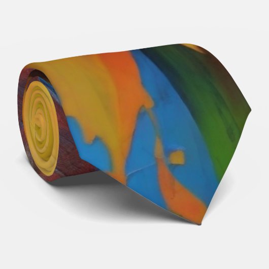 Jouw namen aanpassen stropdas (Opgerold)