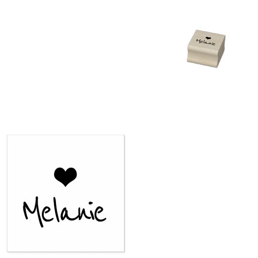 Jouw namen en logo aangepaste scripthandtekening rubberstempel (Gestempeld)