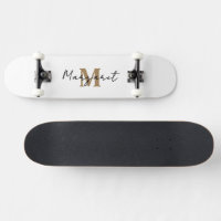 Jouw namen op aangepast skateboard - Maak het van 
