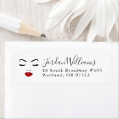 Jouw namen toevoegen | Elegant gezicht Etiket (Insitu)