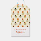 Jouw namen toevoegen | Scandinavisch geïnspireerde Cadeaulabel (Voorkant)