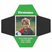 Jouw namen voor foto toevoegen - Kan kleur bewerke Voetbal (Enkel)