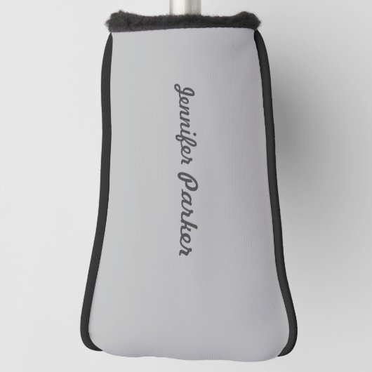 Jouw namen voor klassieke handteksten golfheadcover (Draai 90)