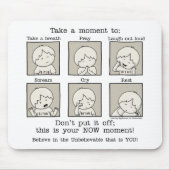 Jouw NU Moment Muismat (Voorkant)