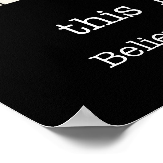 Jouw NU Moment Poster (Hoek)