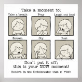 Jouw NU Moment Poster (Voorkant)