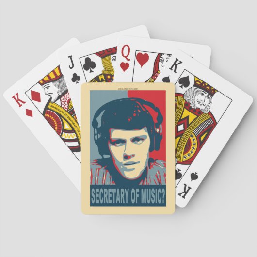 Jouw Obamicon.Me Pokerkaarten (Achterkant)