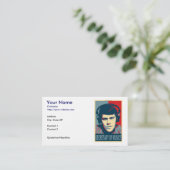 Jouw Obamicon.Me Visitekaartje (Staand voorkant)