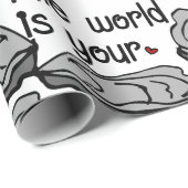 Jouw oester cadeaupapier (Rol Hoek)